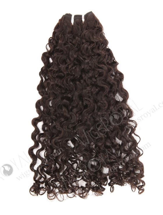 In Stock Indian Remy Hair 22" Coarse Curly Natural Color Machine Weft SM-1124-10100