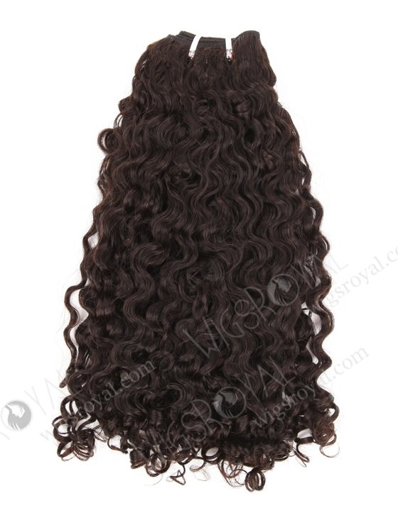 In Stock Indian Remy Hair 20" Coarse Curly Natural Color Machine Weft SM-1123-10088