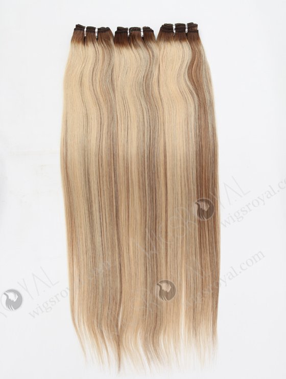 In Stock Malaysian Virgin Hair 24" Straight T9/60# with 9# highlights Color Machine Weft SM-361-9983