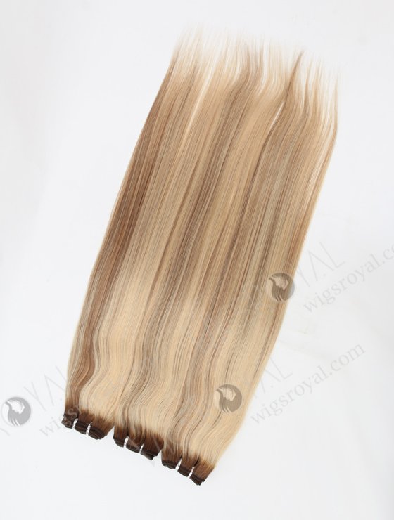 In Stock Malaysian Virgin Hair 24" Straight T9/60# with 9# highlights Color Machine Weft SM-361-9984