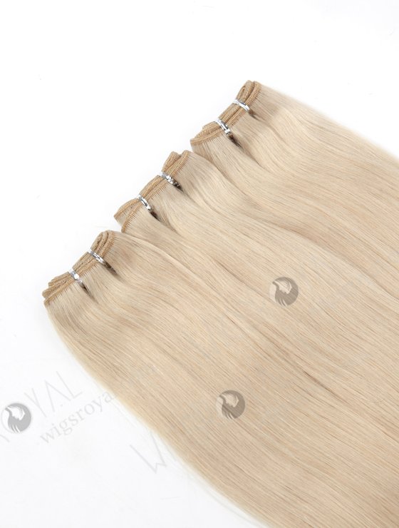 In Stock Malaysian Virgin Hair 24" Straight White Color Machine Weft SM-353-9962