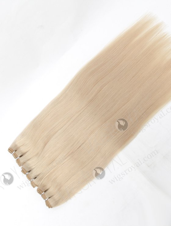 In Stock Malaysian Virgin Hair 24" Straight White Color Machine Weft SM-353-9964