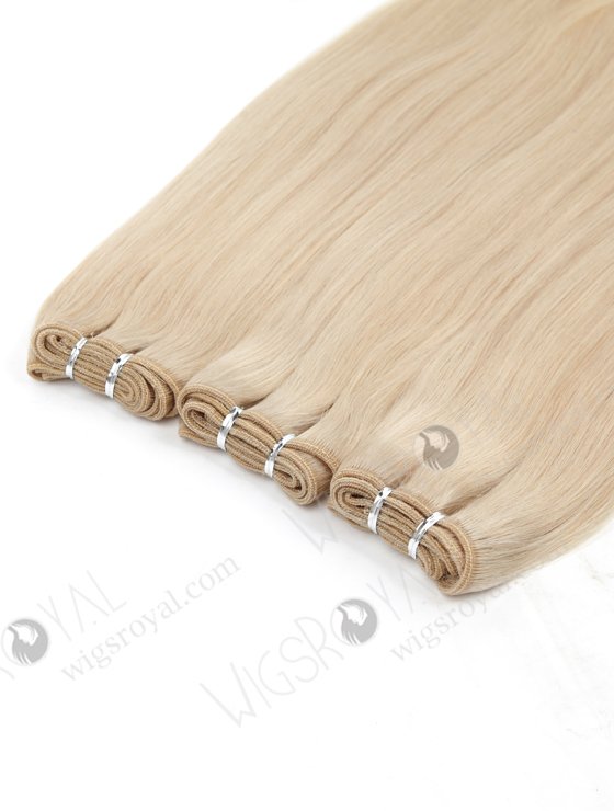 In Stock Malaysian Virgin Hair 24" Straight White Color Machine Weft SM-353-9966