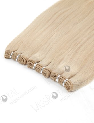 In Stock Malaysian Virgin Hair 24" Straight White Color Machine Weft SM-353