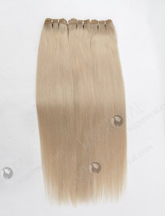 In Stock Malaysian Virgin Hair 22" Straight White Color Machine Weft SM-352