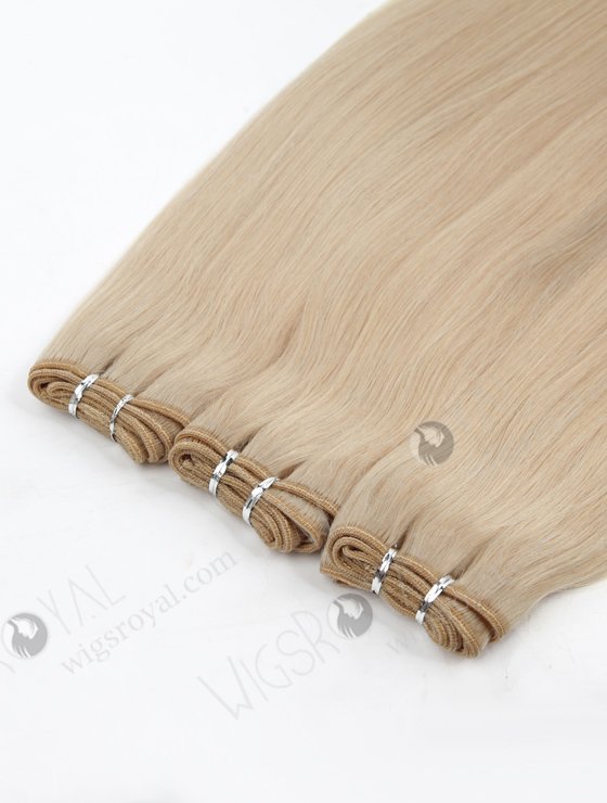 In Stock Malaysian Virgin Hair 22" Straight White Color Machine Weft SM-352-9956