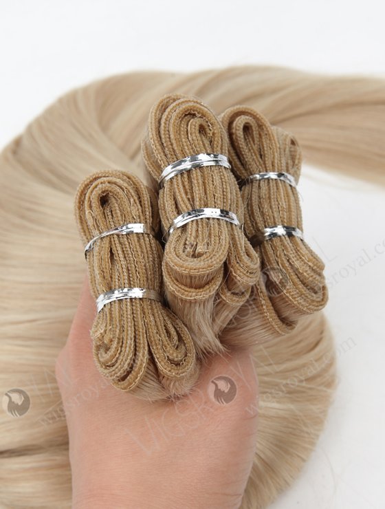 In Stock Malaysian Virgin Hair 22" Straight White Color Machine Weft SM-352-9957