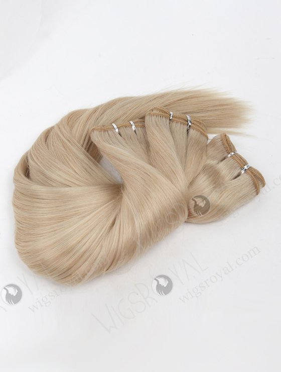 In Stock Malaysian Virgin Hair 22" Straight White Color Machine Weft SM-352-9958