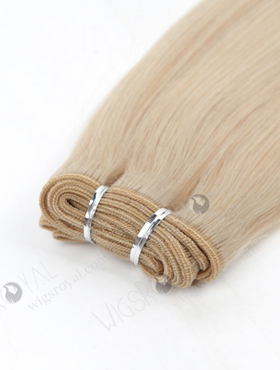 In Stock Malaysian Virgin Hair 18" Straight White Color Machine Weft SM-350-9940