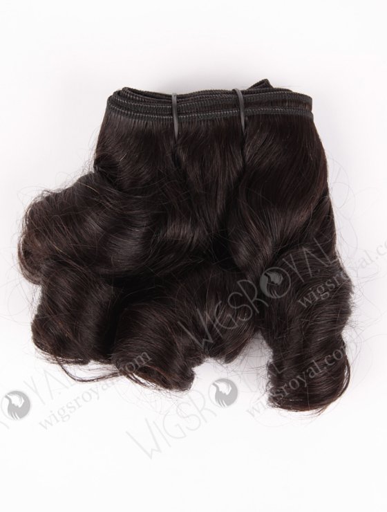In Stock Indian Remy Hair 8" Big Loose Curl Natural Color Machine Weft SM-181-10111