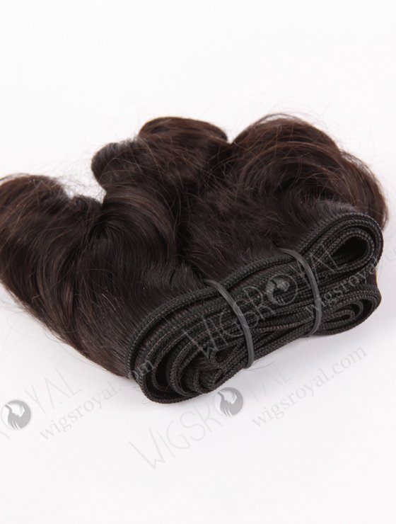 In Stock Indian Remy Hair 8" Big Loose Curl Natural Color Machine Weft SM-181-10113