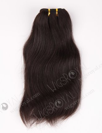In Stock Chinese Virgin Hair 12" Natural Straight Natural Color Machine Weft SM-702