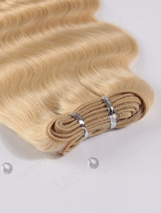 In Stock Malaysian Virgin Hair 18" Body Wave 613# Color Machine Weft SM-316-10014