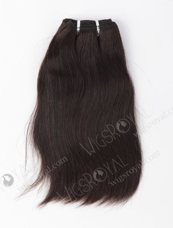 In Stock Indian Remy Hair 10" Straight Natural Color Machine Weft SM-1105-10250
