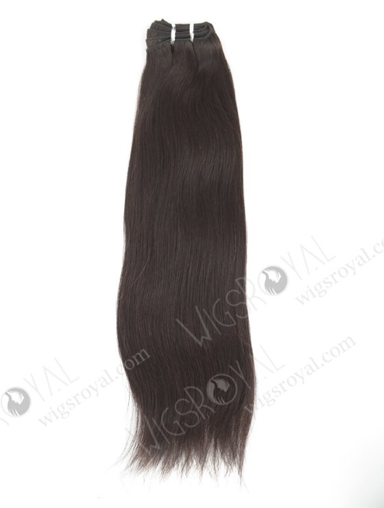 In Stock Indian Remy Hair 18" Straight Natural Color Machine Weft SM-074-10277