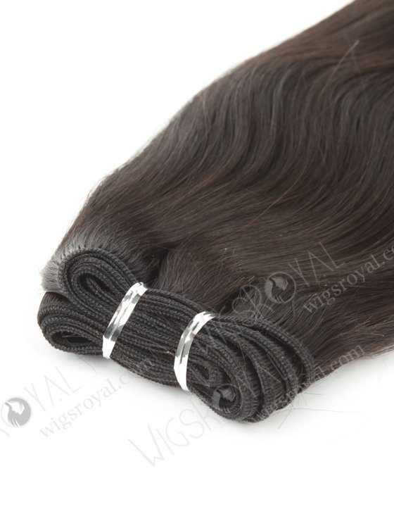 In Stock Indian Remy Hair 18" Straight Natural Color Machine Weft SM-074-10279