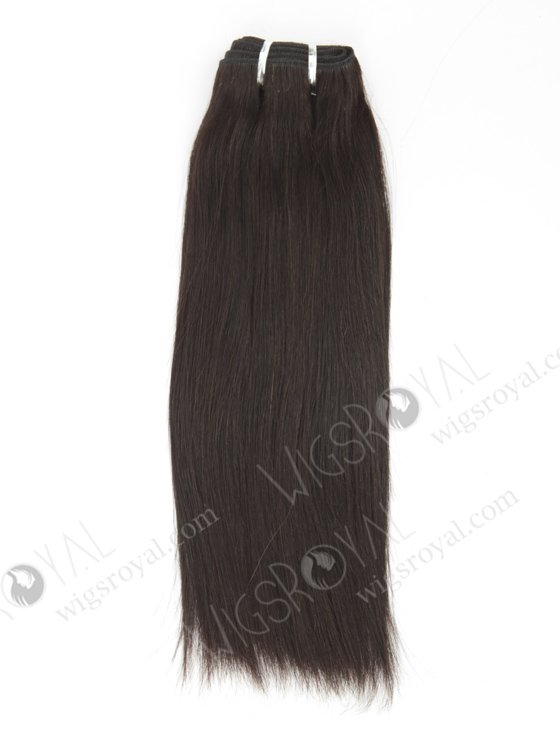 In Stock Indian Remy Hair 12" Straight Natural Color Machine Weft SM-1114-10256