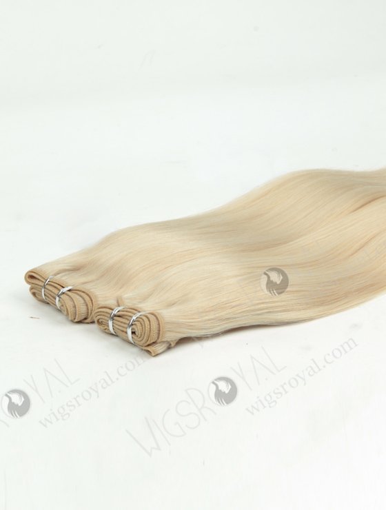 In Stock Malaysian Virgin Hair 20" Straight White Color Machine Weft SM-351-9948