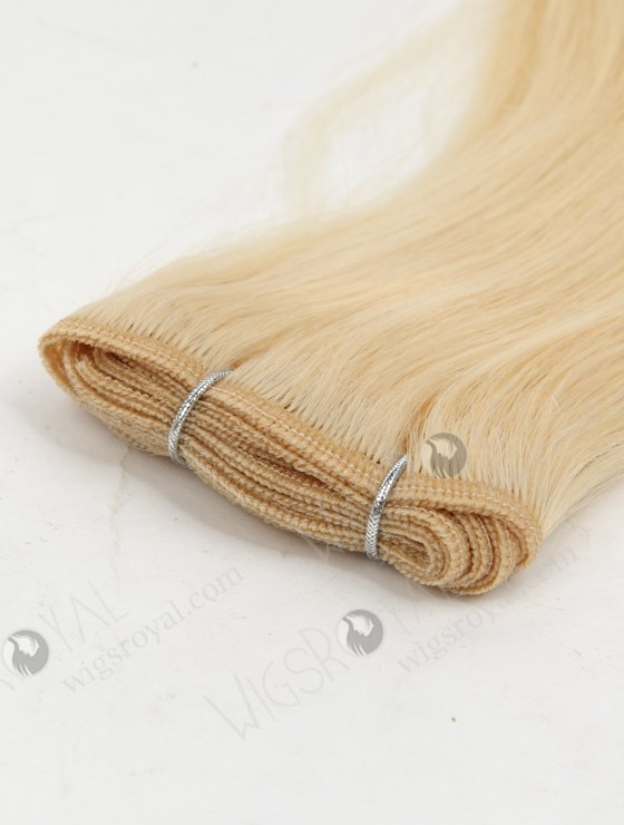 In Stock Malaysian Virgin Hair 16" Double Drawn Straight 613# Color Machine Weft SM-367-10020