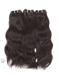 In Stock Chinese Virgin Hair 16" Natural Straight Natural Color Machine Weft SM-004