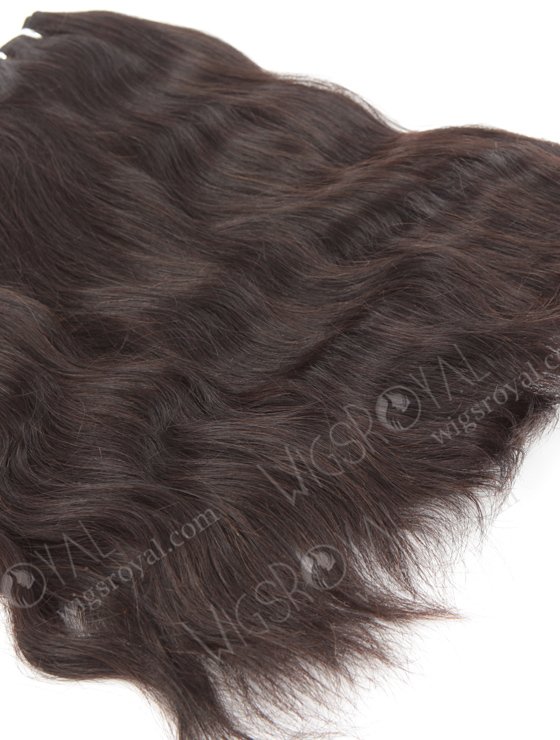 In Stock Chinese Virgin Hair 16" Natural Straight Natural Color Machine Weft SM-004-10041