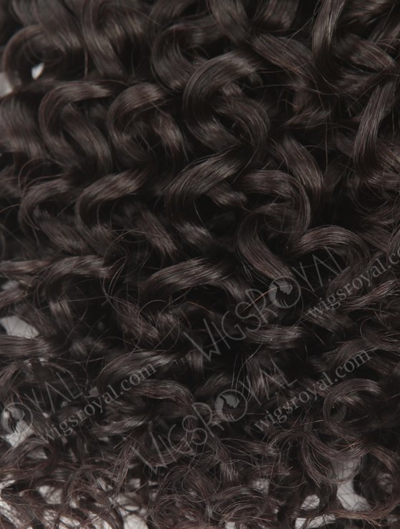 In Stock Brazilian Virgin Hair 12" 12mm Curl Natural Color Machine Weft SM-4111-10908