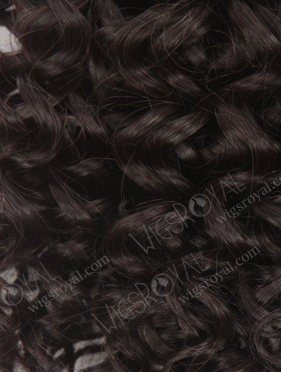 In Stock Brazilian Virgin Hair 14" 12mm Curl Natural Color Machine Weft SM-4112-10914