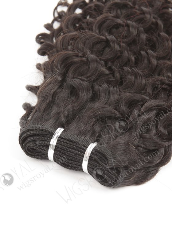 In Stock Brazilian Virgin Hair 14" 12mm Curl Natural Color Machine Weft SM-4112-10916