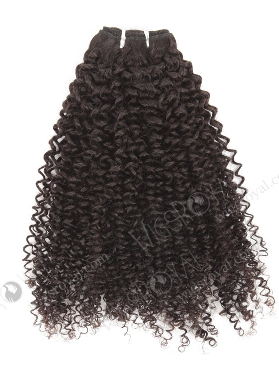In Stock Brazilian Virgin Hair 20" 7mm Curl Natural Color Machine Weft SM-4109-10895