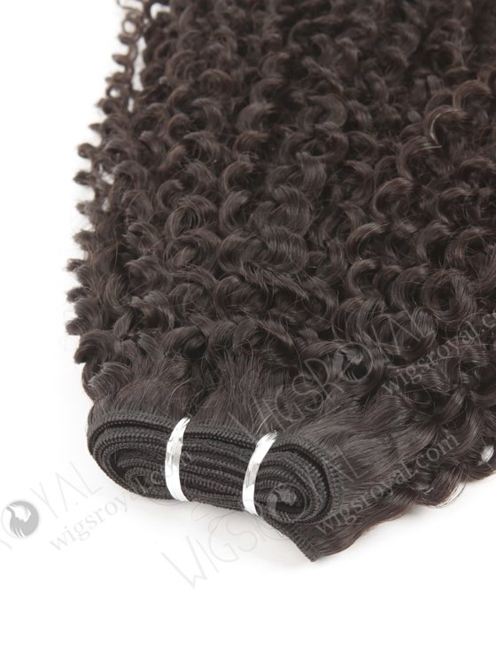 In Stock Brazilian Virgin Hair 20" 7mm Curl Natural Color Machine Weft SM-4109-10896