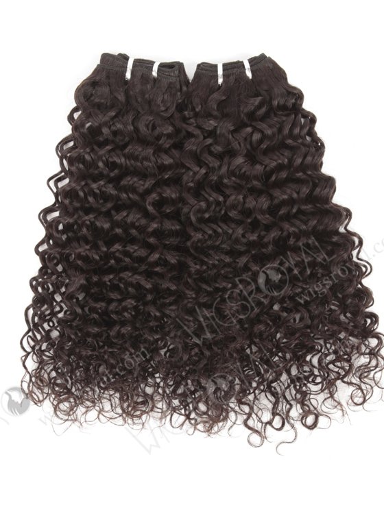 In Stock Brazilian Virgin Hair 20" 12mm Curl Natural Color Machine Weft SM-4115-10928