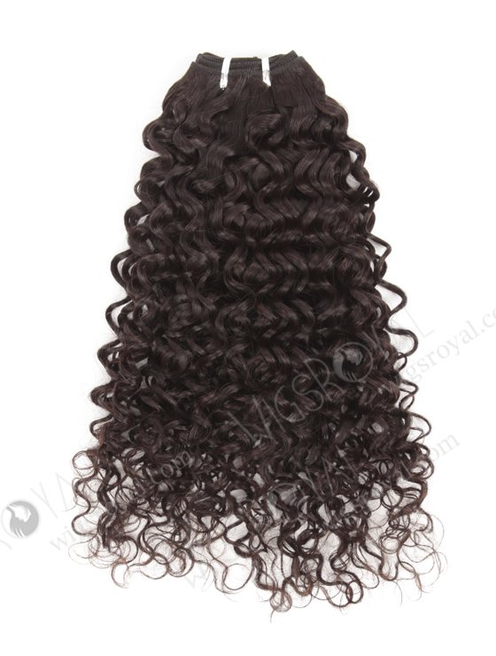 In Stock Brazilian Virgin Hair 20" 12mm Curl Natural Color Machine Weft SM-4115-10931