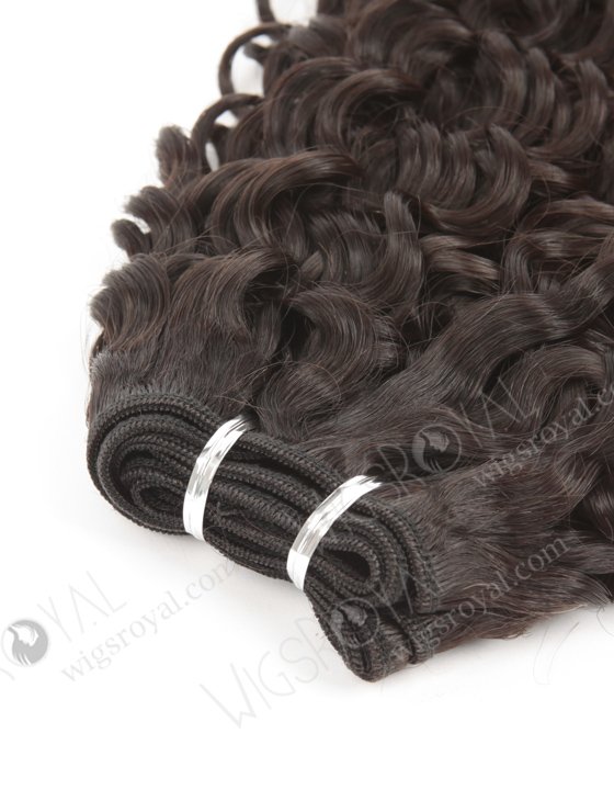 In Stock Brazilian Virgin Hair 20" 12mm Curl Natural Color Machine Weft SM-4115-10932