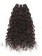 In Stock Brazilian Virgin Hair 18" 12mm Curl Natural Color Machine Weft SM-4114