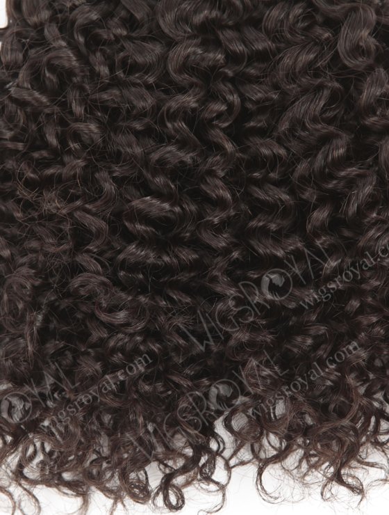 In Stock Brazilian Virgin Hair 12" Jeri Curl Natural Color Machine Weft SM-493-10797