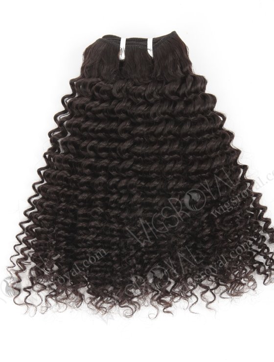 In Stock Brazilian Virgin Hair 14" Kinky Curl Natural Color Machine Weft SM-4100-10837