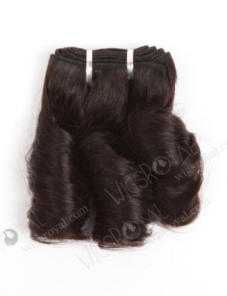 In Stock Indian Virgin Hair 8" Big Loose Curl Natural Color Machine Weft SM-153