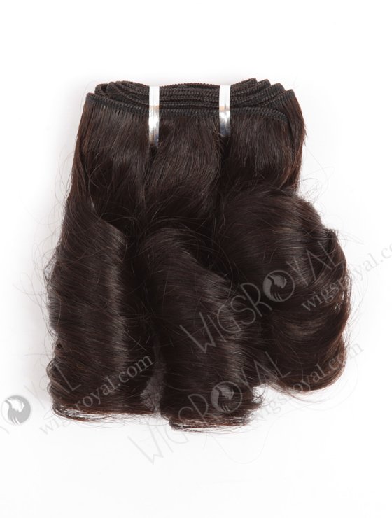 In Stock Indian Virgin Hair 8" Big Loose Curl Natural Color Machine Weft SM-153-10509