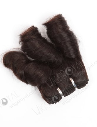 In Stock Indian Virgin Hair 8" Big Loose Curl Natural Color Machine Weft SM-153