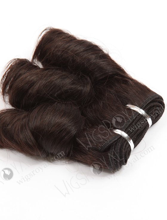In Stock Indian Virgin Hair 8" Big Loose Curl Natural Color Machine Weft SM-153-10510