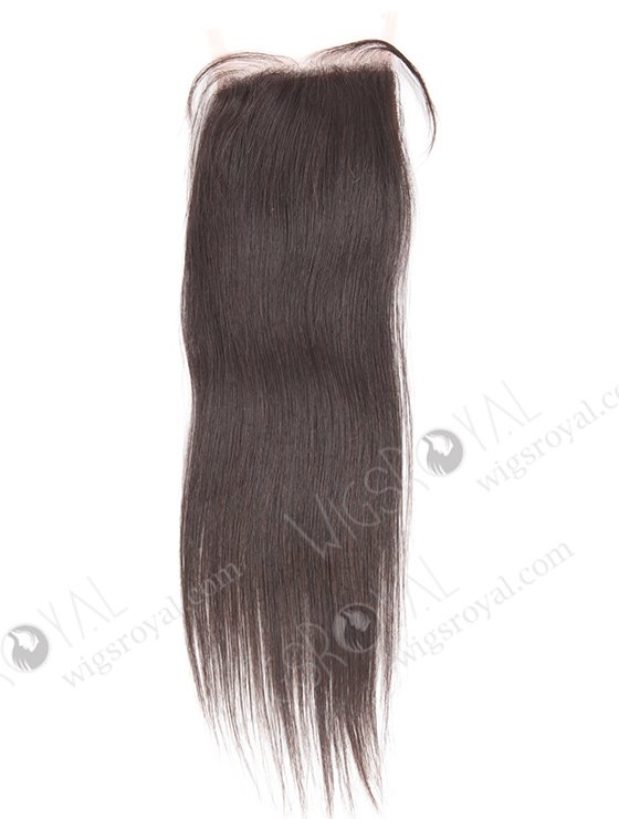 In Stock Indian Virgin Hair 14" Straight Natural Color Silk Top Closure STC-242-10287