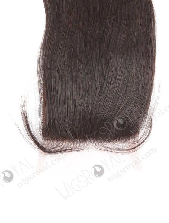 In Stock Indian Virgin Hair 14" Straight Natural Color Silk Top Closure STC-242-10289