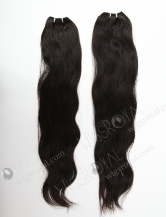 In Stock Indian Remy Hair 26" Natural Straight Natural Color Machine Weft SM-1120