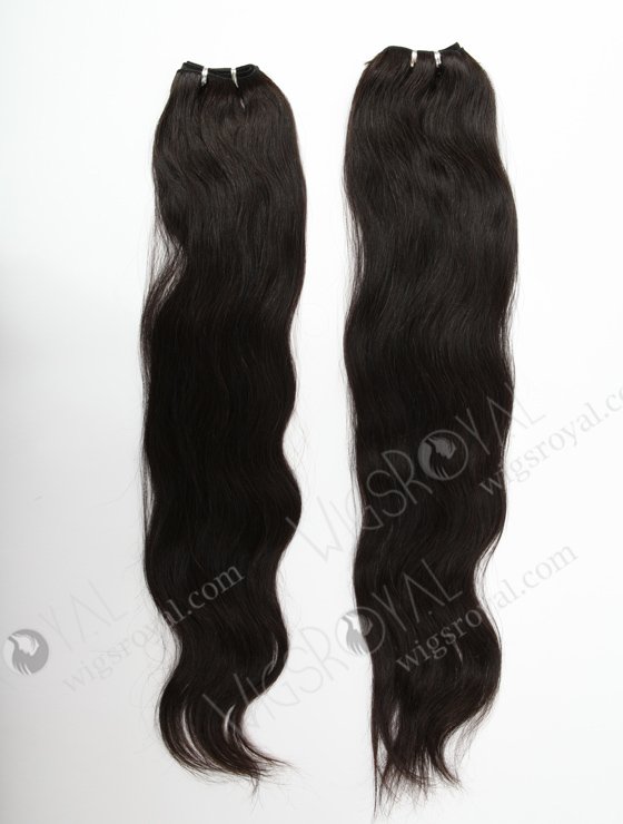 In Stock Indian Remy Hair 26" Natural Straight Natural Color Machine Weft SM-1120-10475