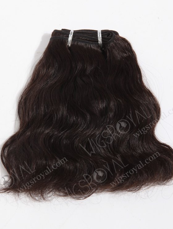 In Stock Indian Virgin Hair 8" Natural Wave Natural Color Machine Weft SM-201-10532