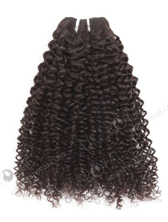 In Stock Brazilian Virgin Hair 18" Jeri Curl Natural Color Machine Weft SM-496-10812