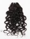 In Stock Indian Virgin Hair 16" Very Wavy 25mm Natural Color Machine Weft SM-208