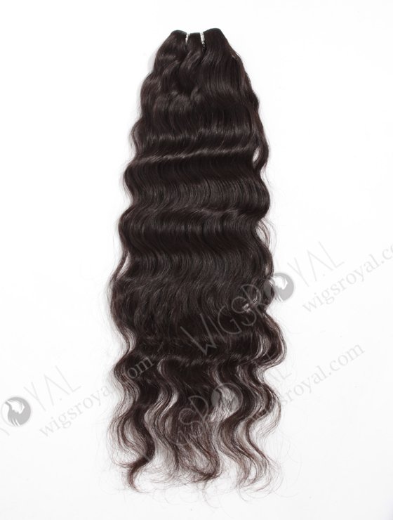 In Stock Indian Virgin Hair 24" Natural Wave Natural Color Machine Weft SM-155-10567