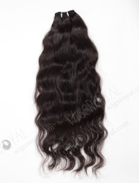 In Stock Indian Virgin Hair 22" Natural Wave Natural Color Machine Weft SM-038