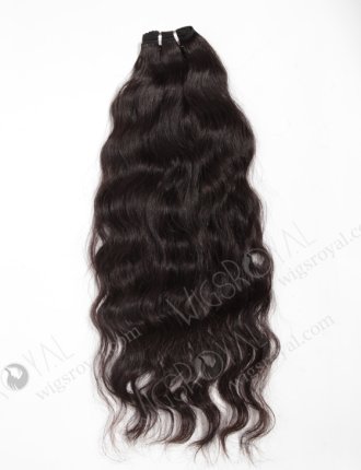 In Stock Indian Virgin Hair 22" Natural Wave Natural Color Machine Weft SM-038